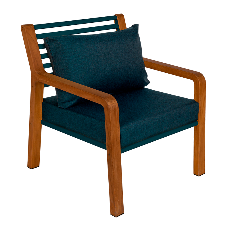 Fauteuil Somerset — Bleu acapulco