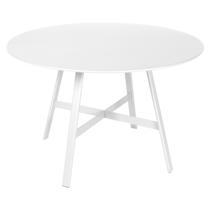 Table So'o Ø 117 cm — Blanc coton