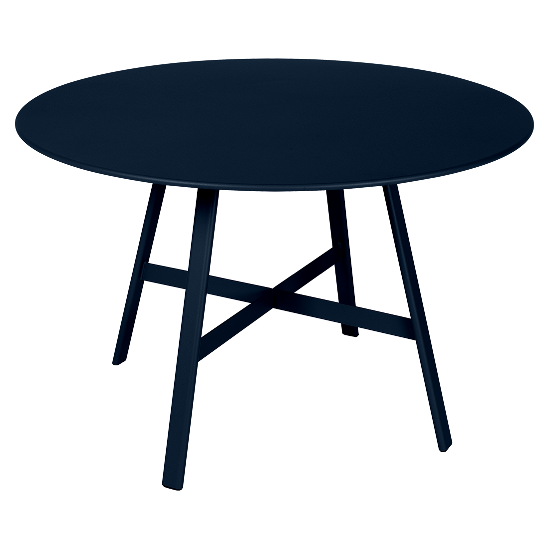 Table So'o Ø 117 cm — Bleu abysse