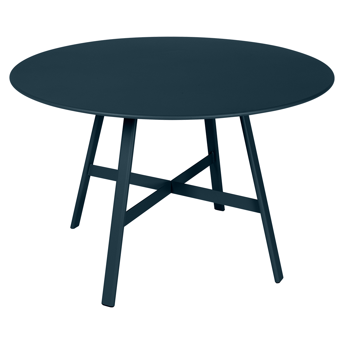 Table So'o Ø 117 cm — Bleu acapulco