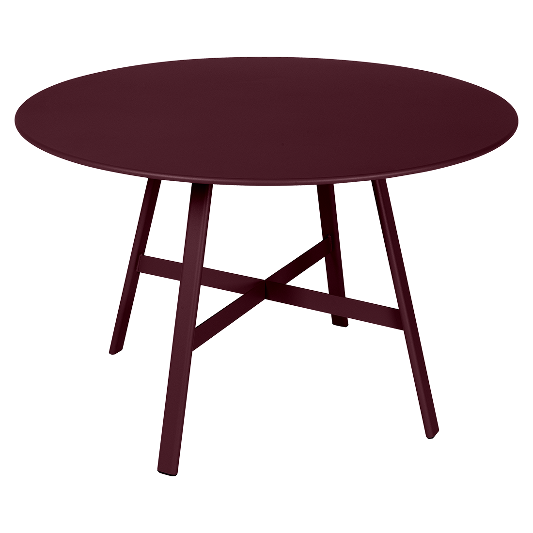 Table So'o Ø 117 cm — Cerise noire