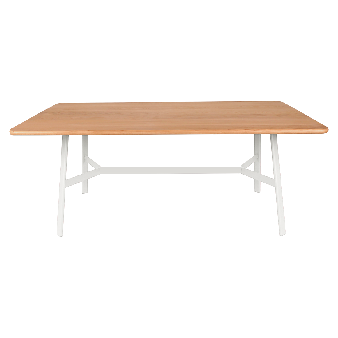 Table So'o Chêne 180 x 90 cm — Blanc coton