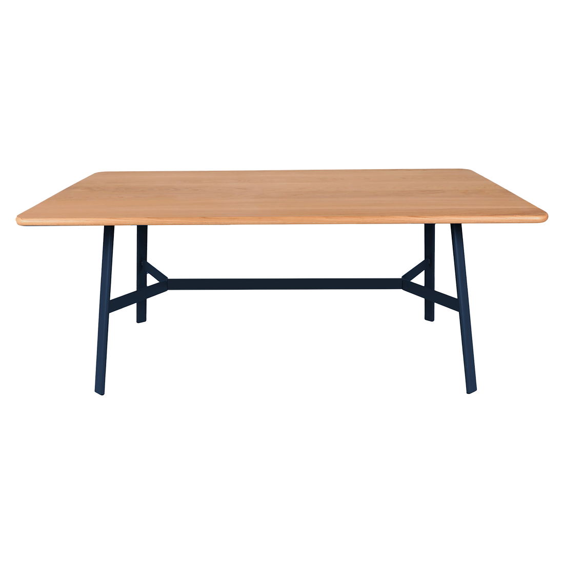 Table So'o Chêne 180 x 90 cm — Bleu abysse