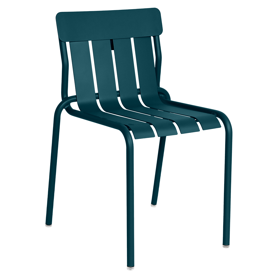 Chaise Stripe — Bleu acapulco