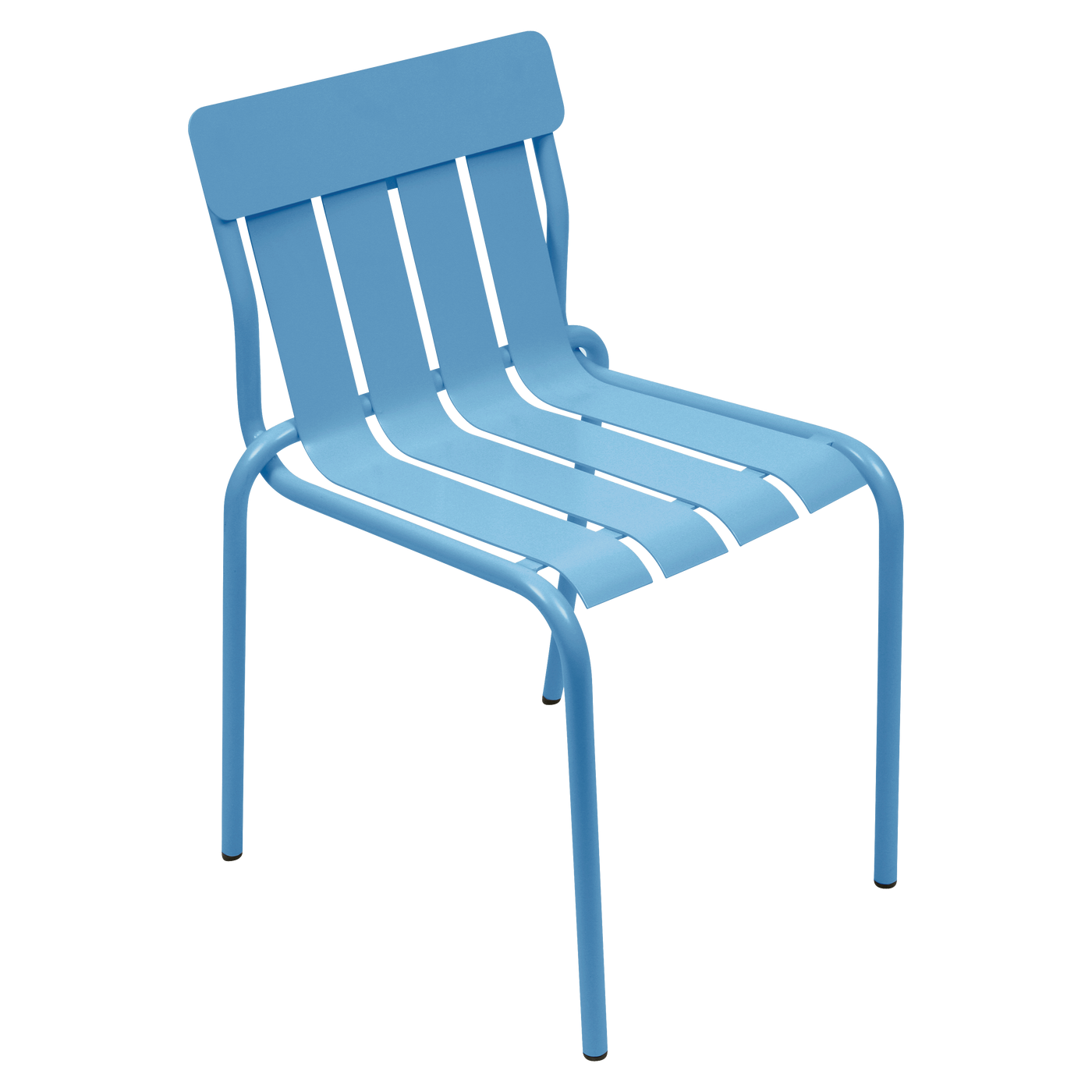 Chaise Stripe — Bleu maya