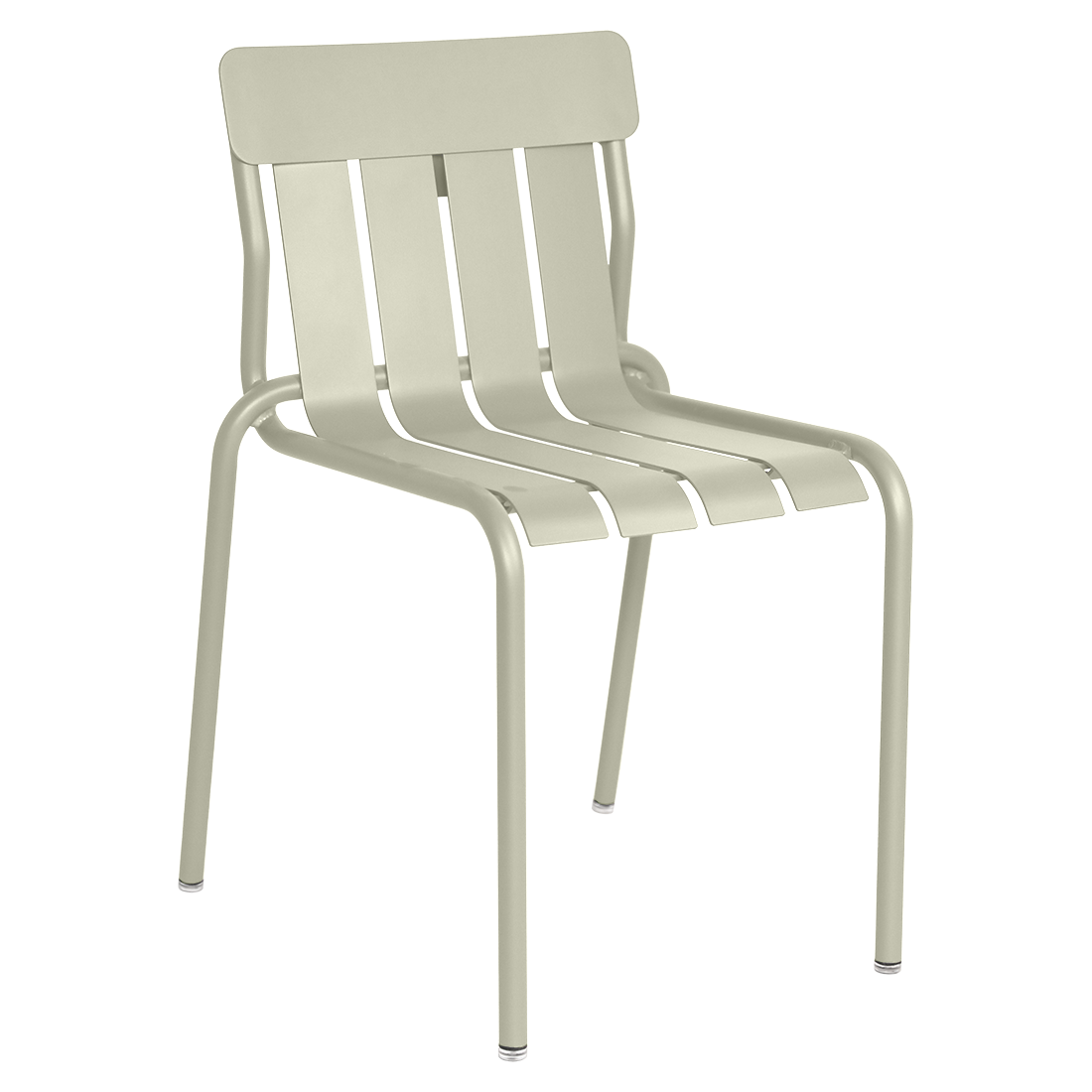 Chaise Stripe — Gris argile