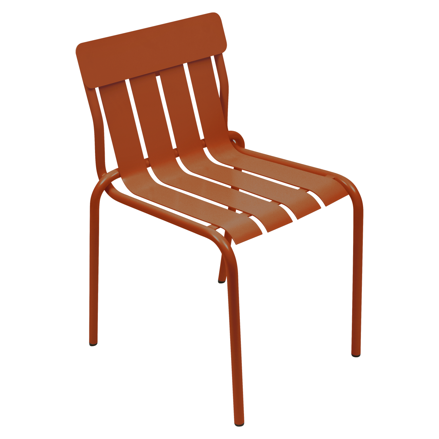 Chaise Stripe — Orange confite