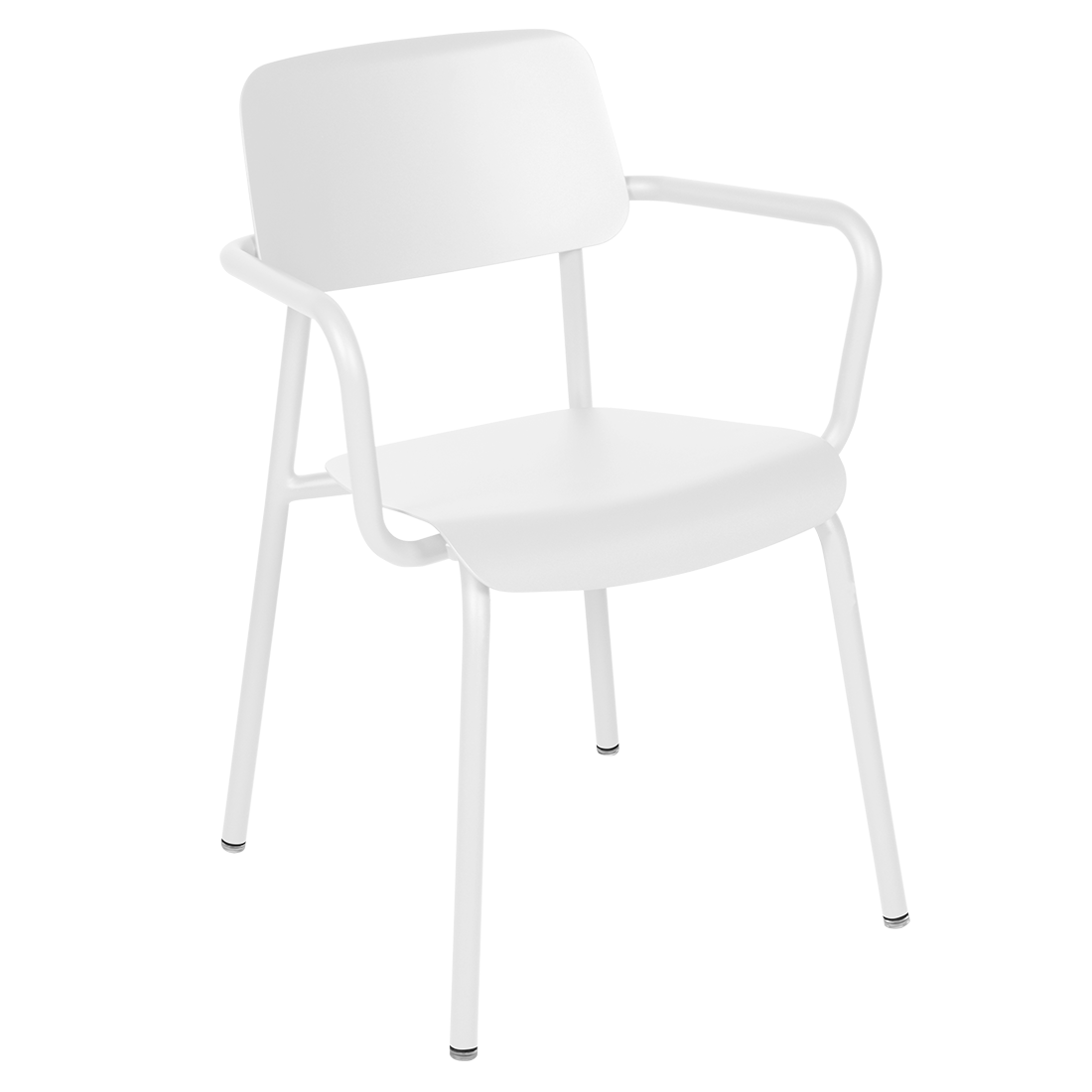 Fauteuil Studie — Blanc coton