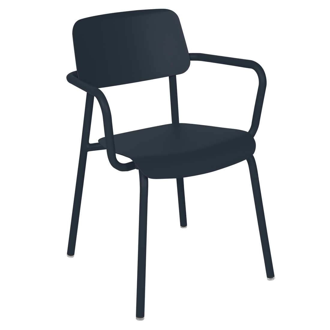 Fauteuil Studie — Bleu abysse