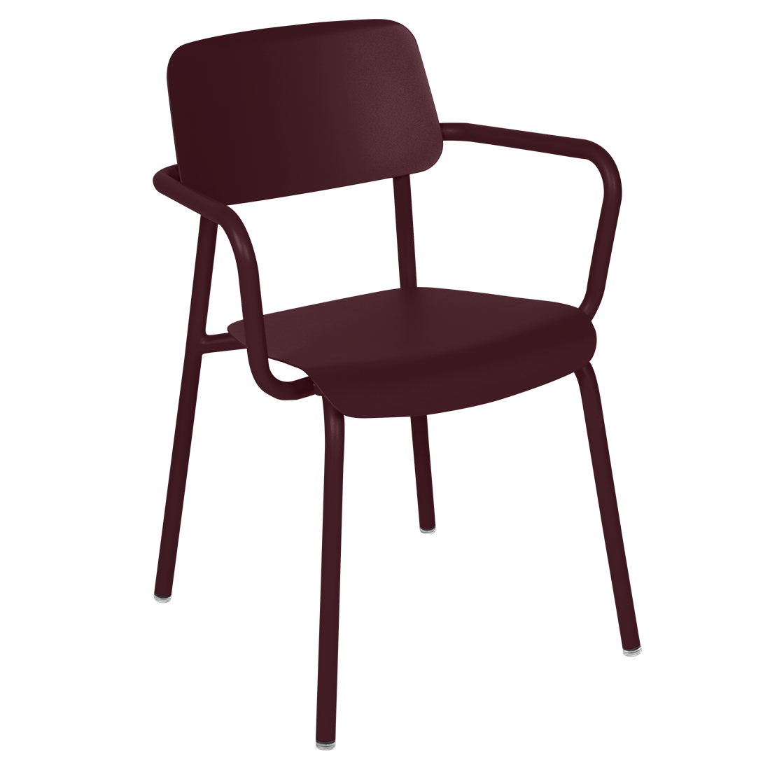 Fauteuil Studie — Cerise noire