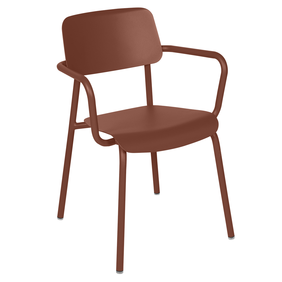Fauteuil Studie — Ocre rouge