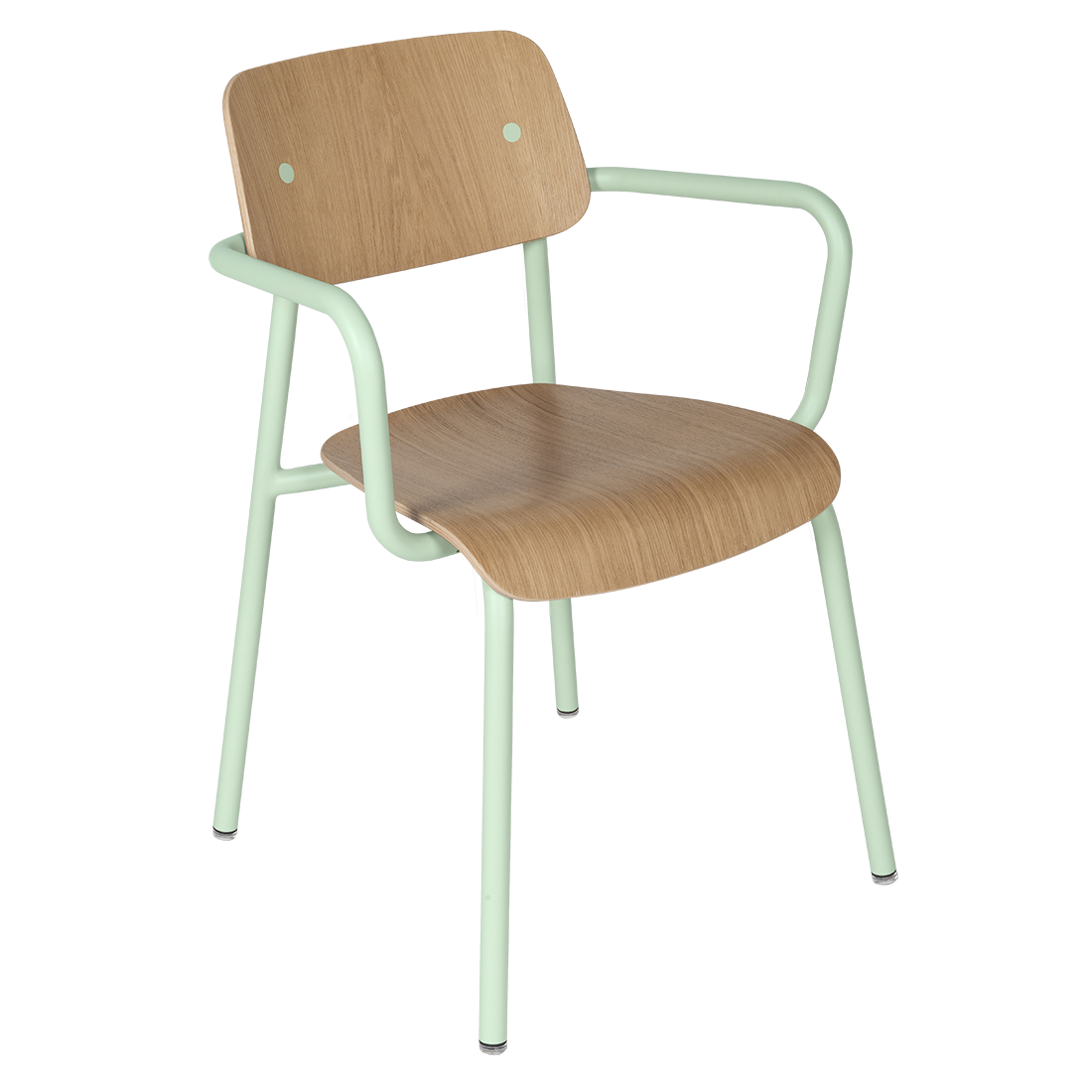 Fauteuil Studie Chêne — Menthe glaciale