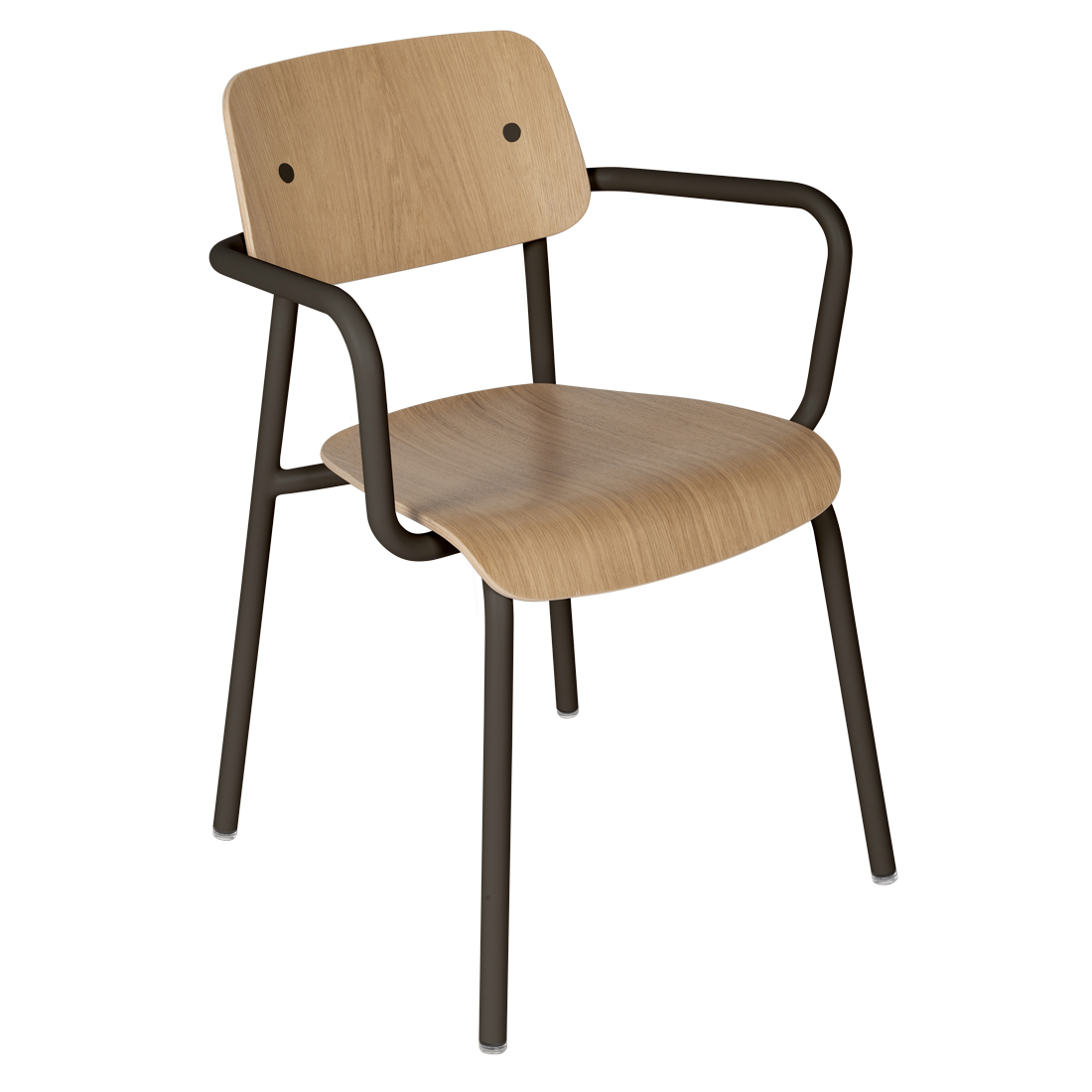 Fauteuil Studie Chêne — Tonka