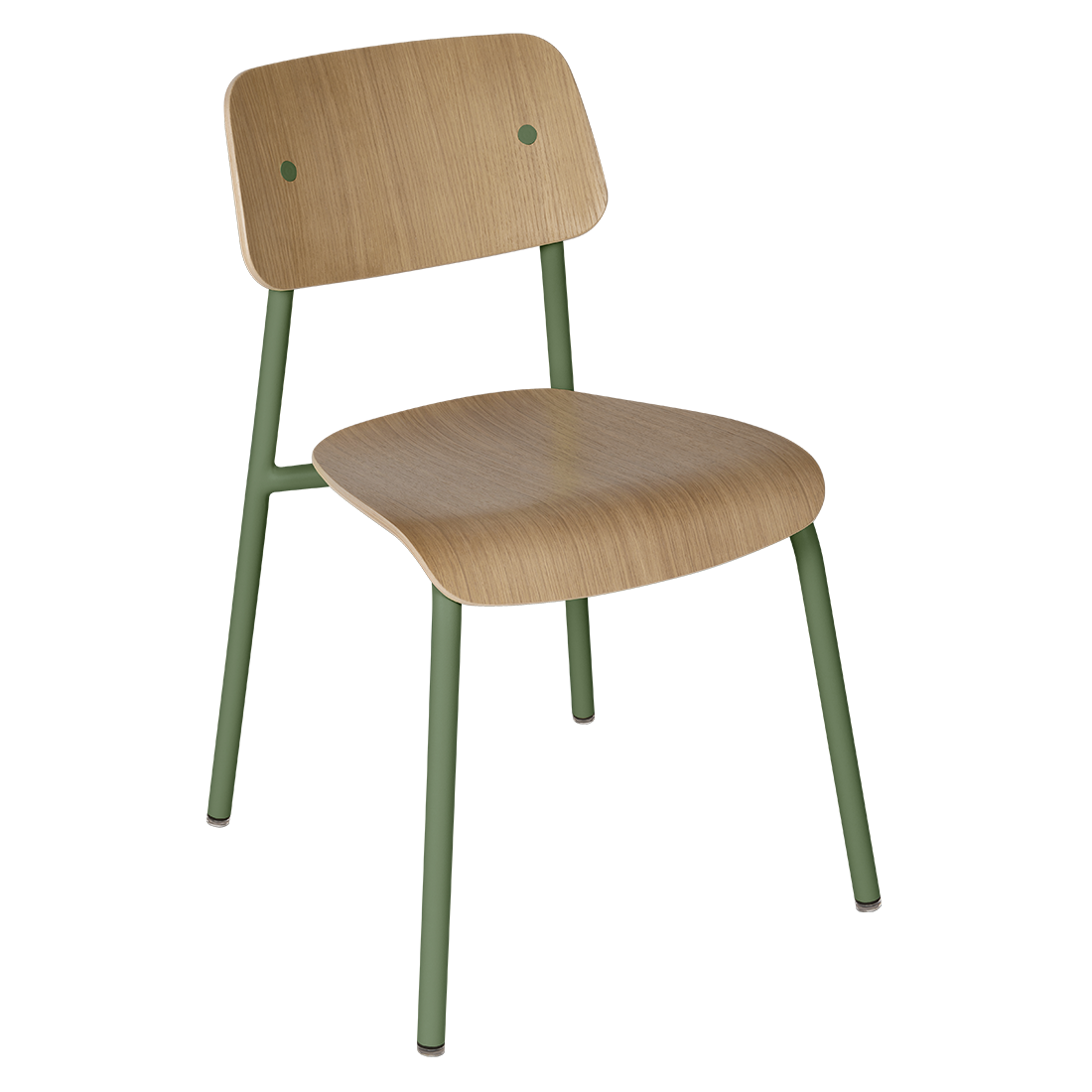 Chaise Studie Chêne — Cactus