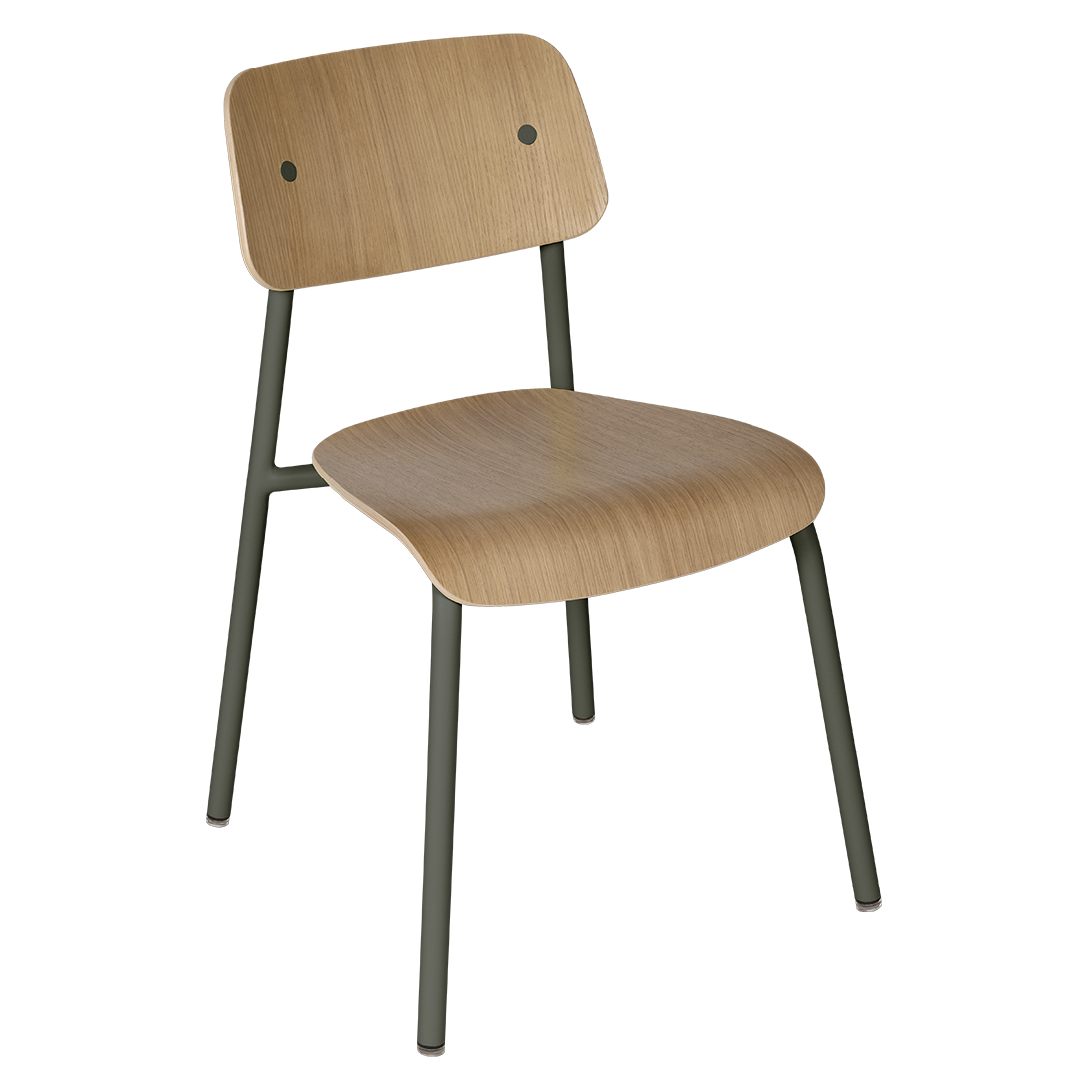 Chaise Studie Chêne — Romarin