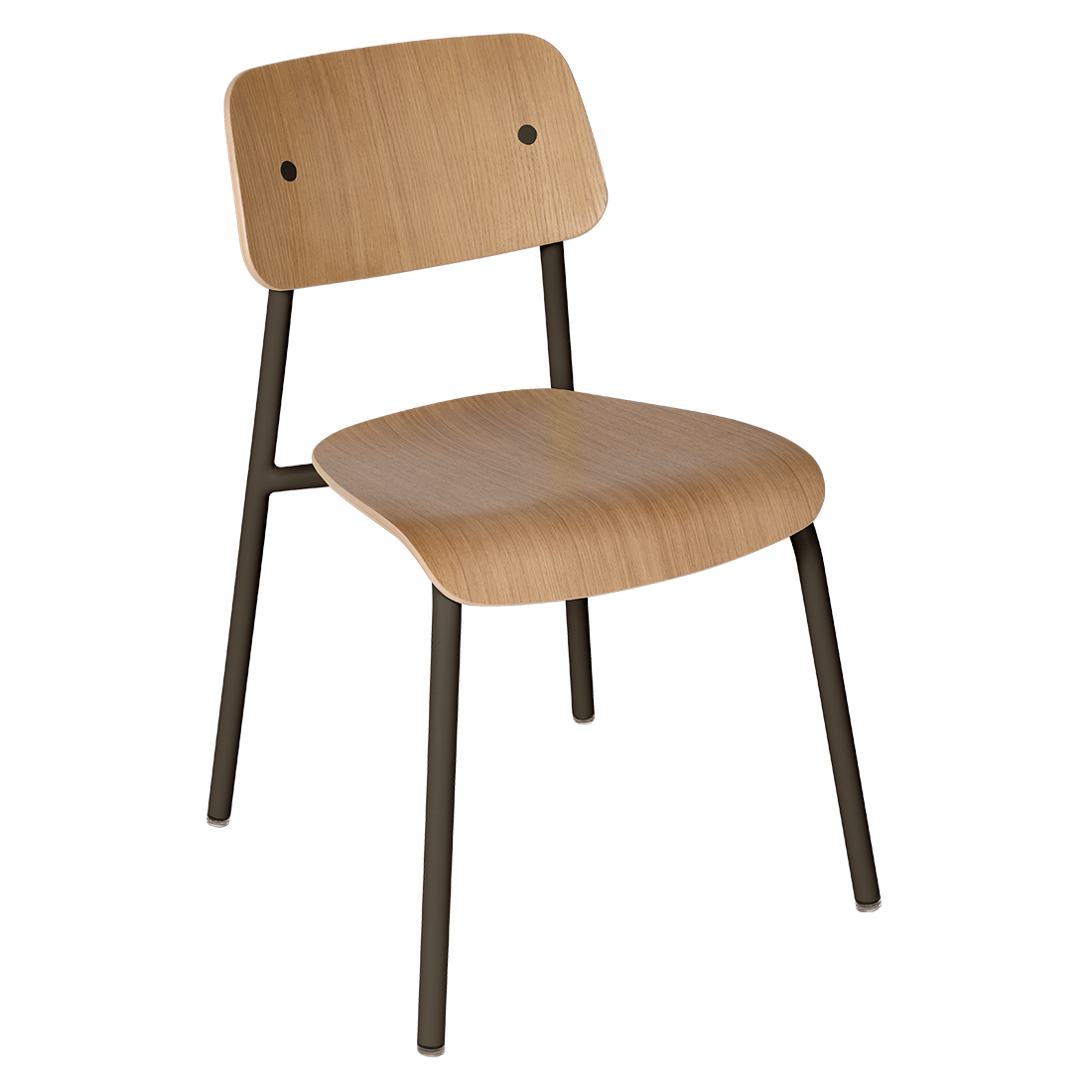 Chaise Studie Chêne — Tonka