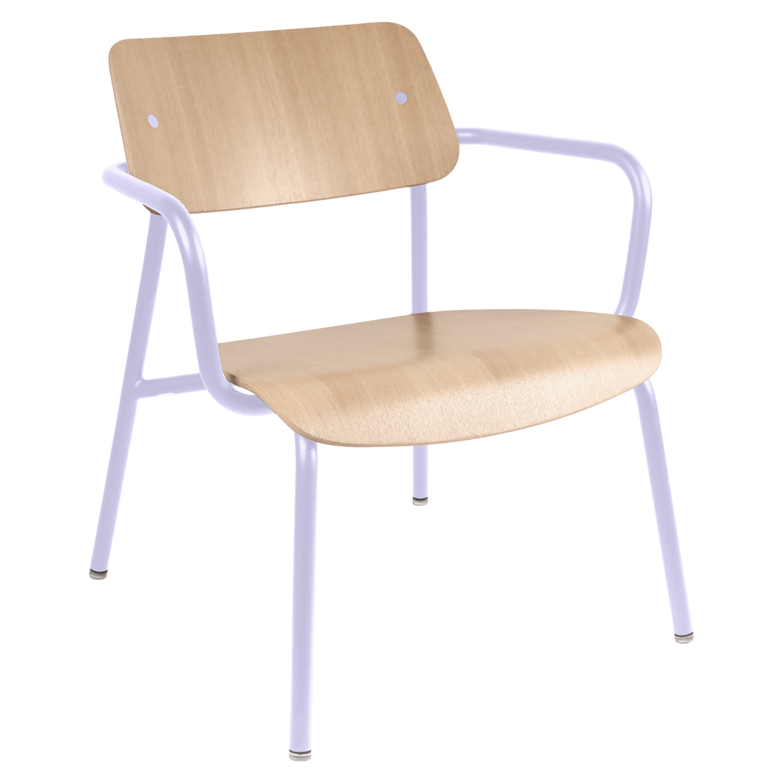 Fauteuil Studie Lounge Chêne — Guimauve