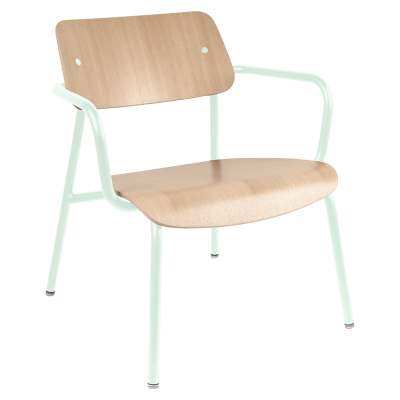 Fauteuil Studie Lounge Chêne — Menthe glaciale