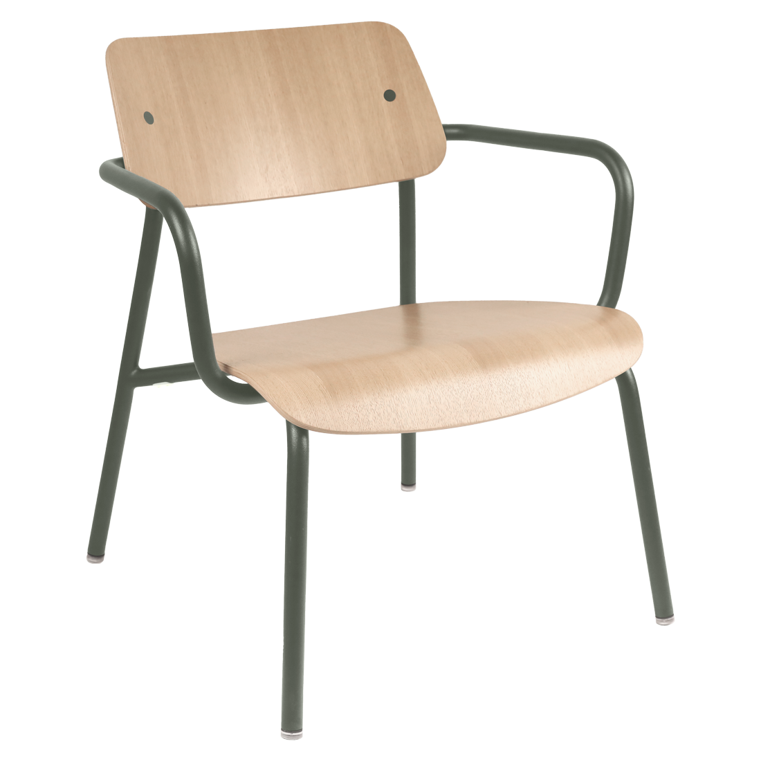 Fauteuil Studie Lounge Chêne — Romarin