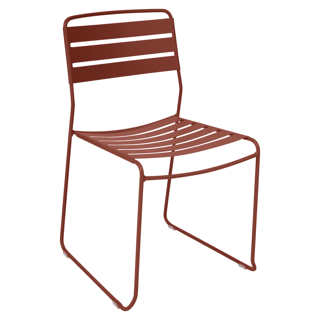 Chaise Surprising — Ocre rouge