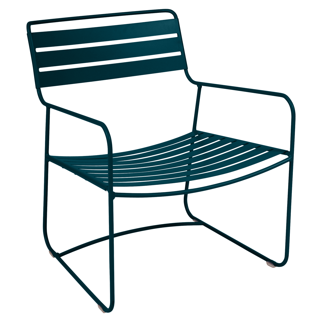 Fauteuil Surprising Bas — Bleu acapulco