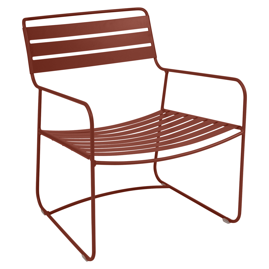 Fauteuil Surprising Bas — Ocre rouge