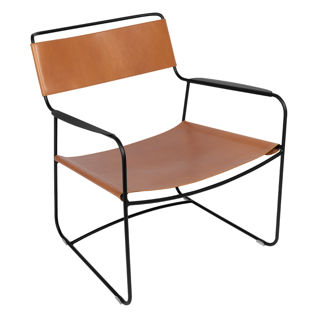 Fauteuil Surprising Bas Cuir — Réglisse