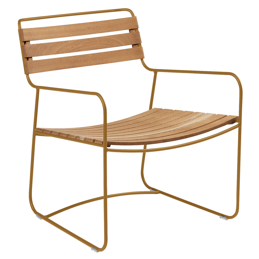 Fauteuil Surprising Bas Teck — Pain d'épices