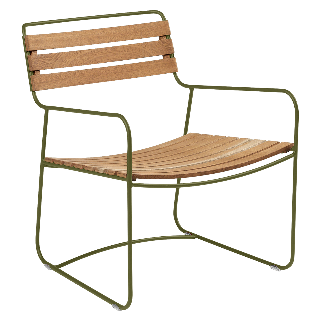 Fauteuil Surprising Bas Teck — Pesto