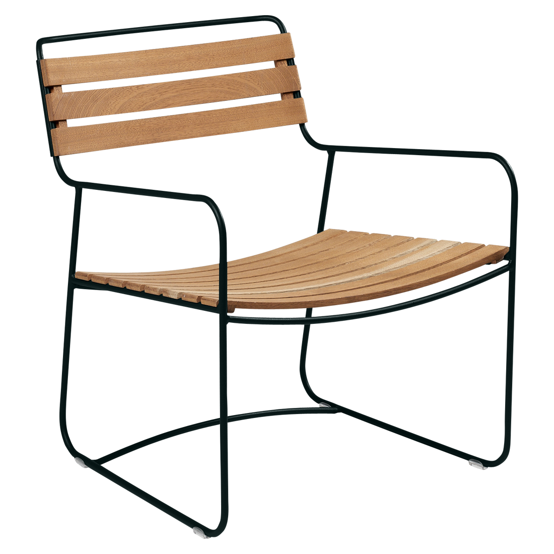 Fauteuil Surprising Bas Teck — Réglisse