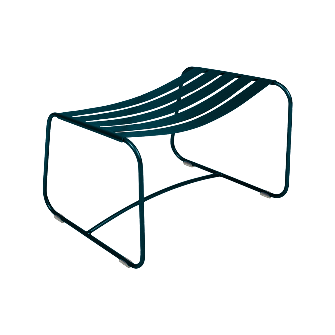 Tabouret Surprising Repose-pieds — Bleu acapulco