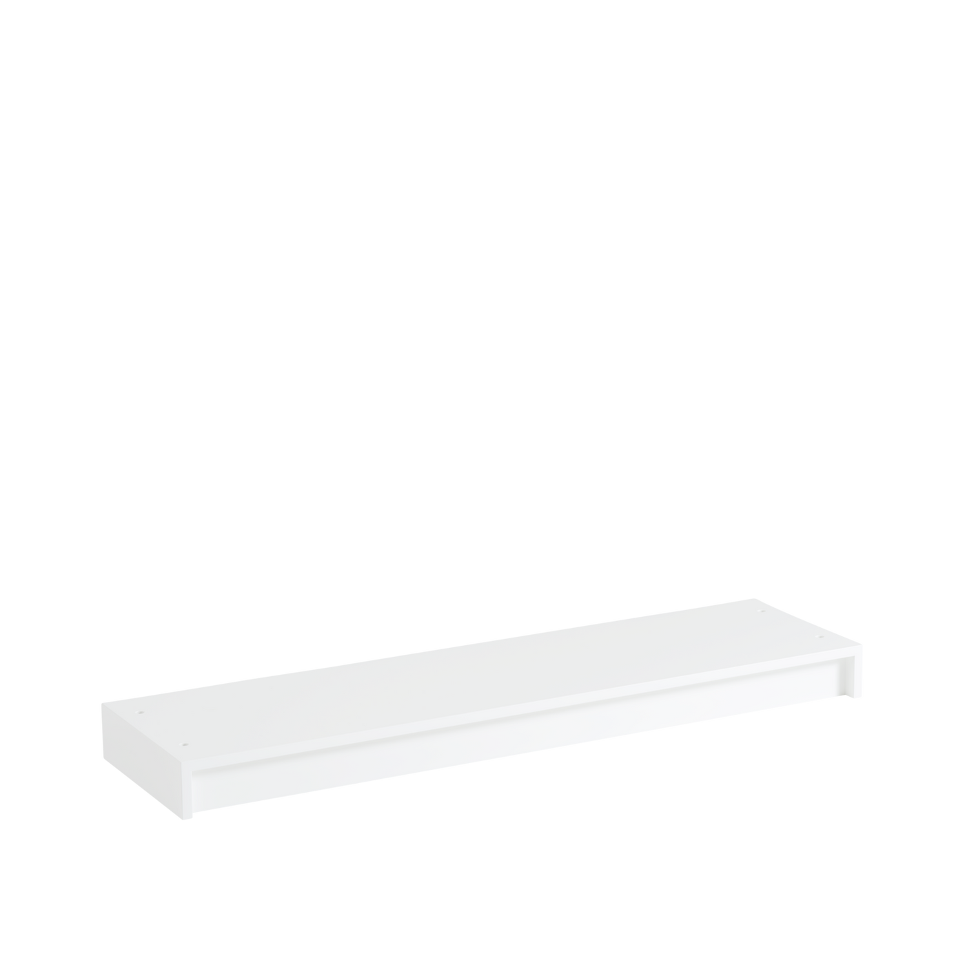 Plinthe Stacked — 131 X 35 H: 10 CM — Blanc