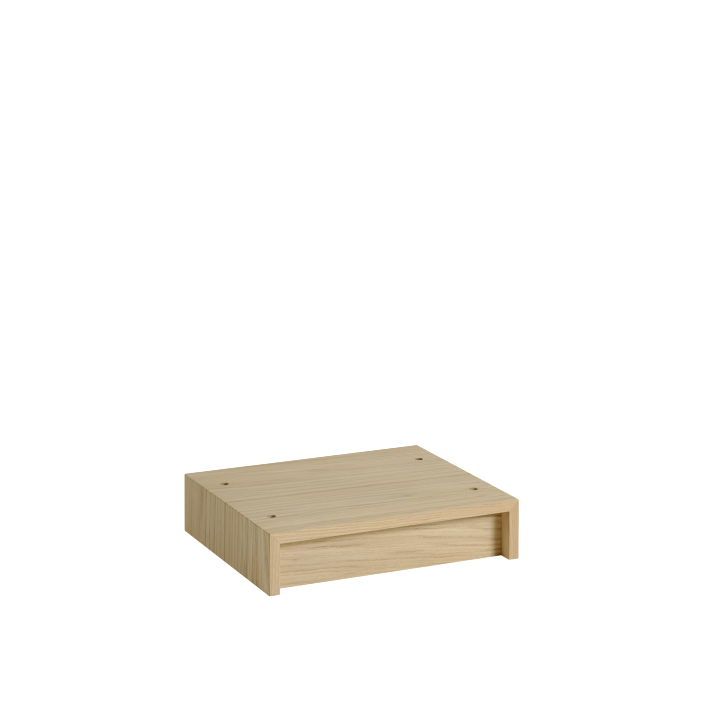 Plinthe Stacked — 43,5 X 35 H: 10 CM — Chêne