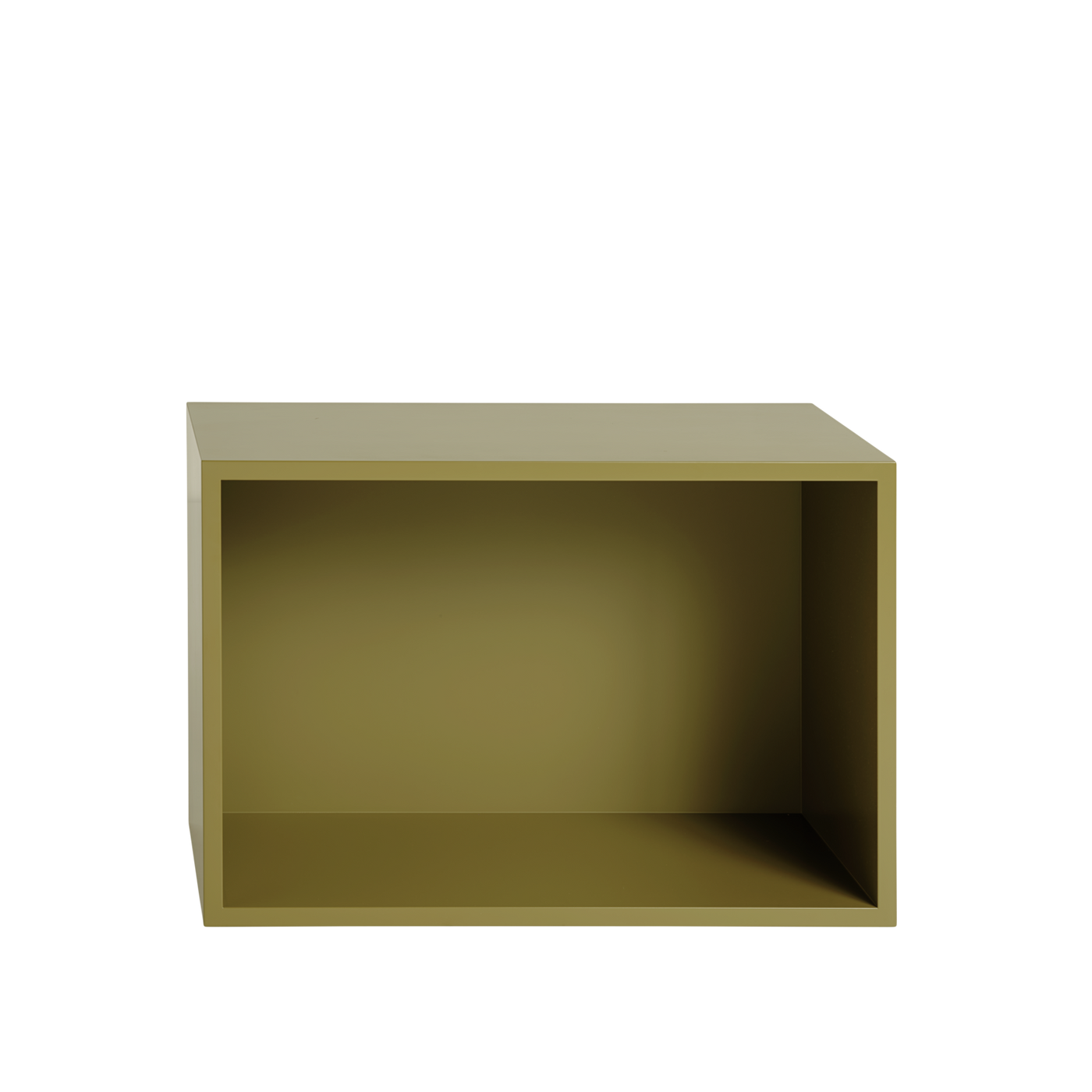 Module Stacked avec fond — Large — Vert brun