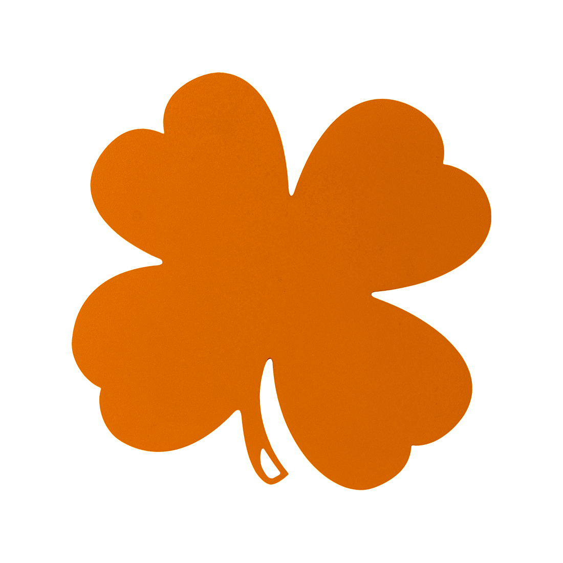 Sous-plat Trèfle — Orange confite