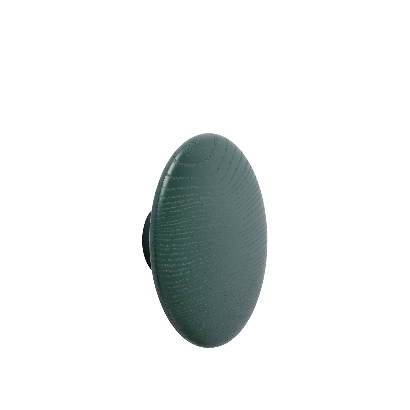 Patère The Dots Wood Ø 17 cm Vert foncé