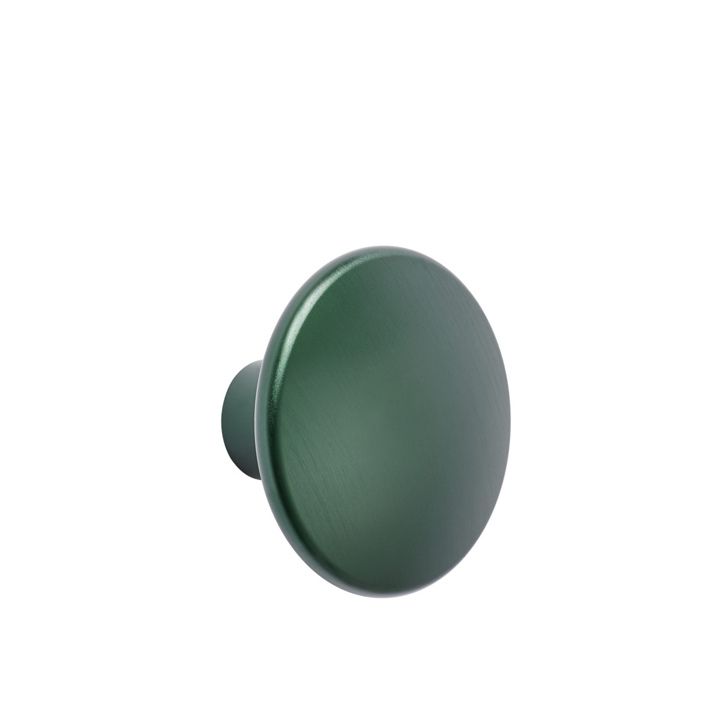 Patère The Dots Metal Ø 5 cm Vert foncé