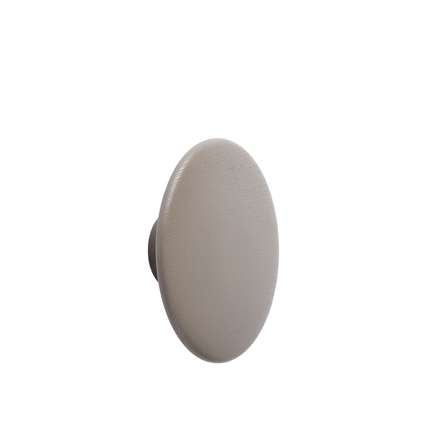Patère The Dots Wood Ø 17 cm Taupe