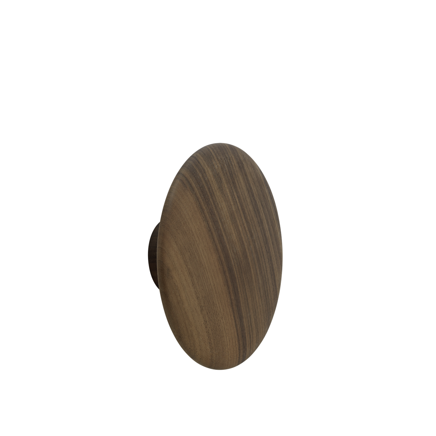 Patère The Dots Wood Ø 17 cm Noyer