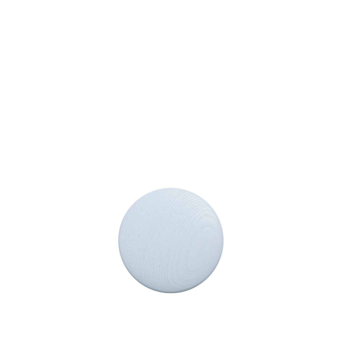 Patère The Dots Wood Ø 9 cm Bleu clair