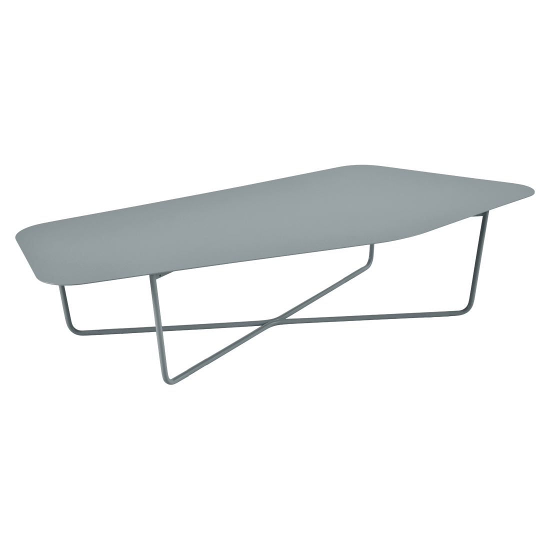 Table basse Ultrasofa 162 x 74 cm — Gris orage