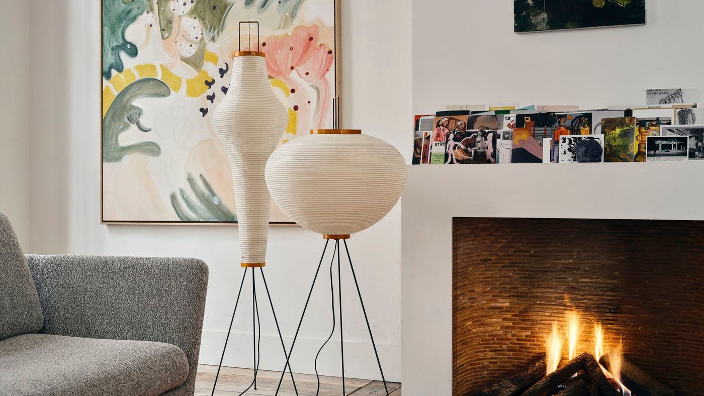 Lampadaire Akari 10A — ambiance Vitra