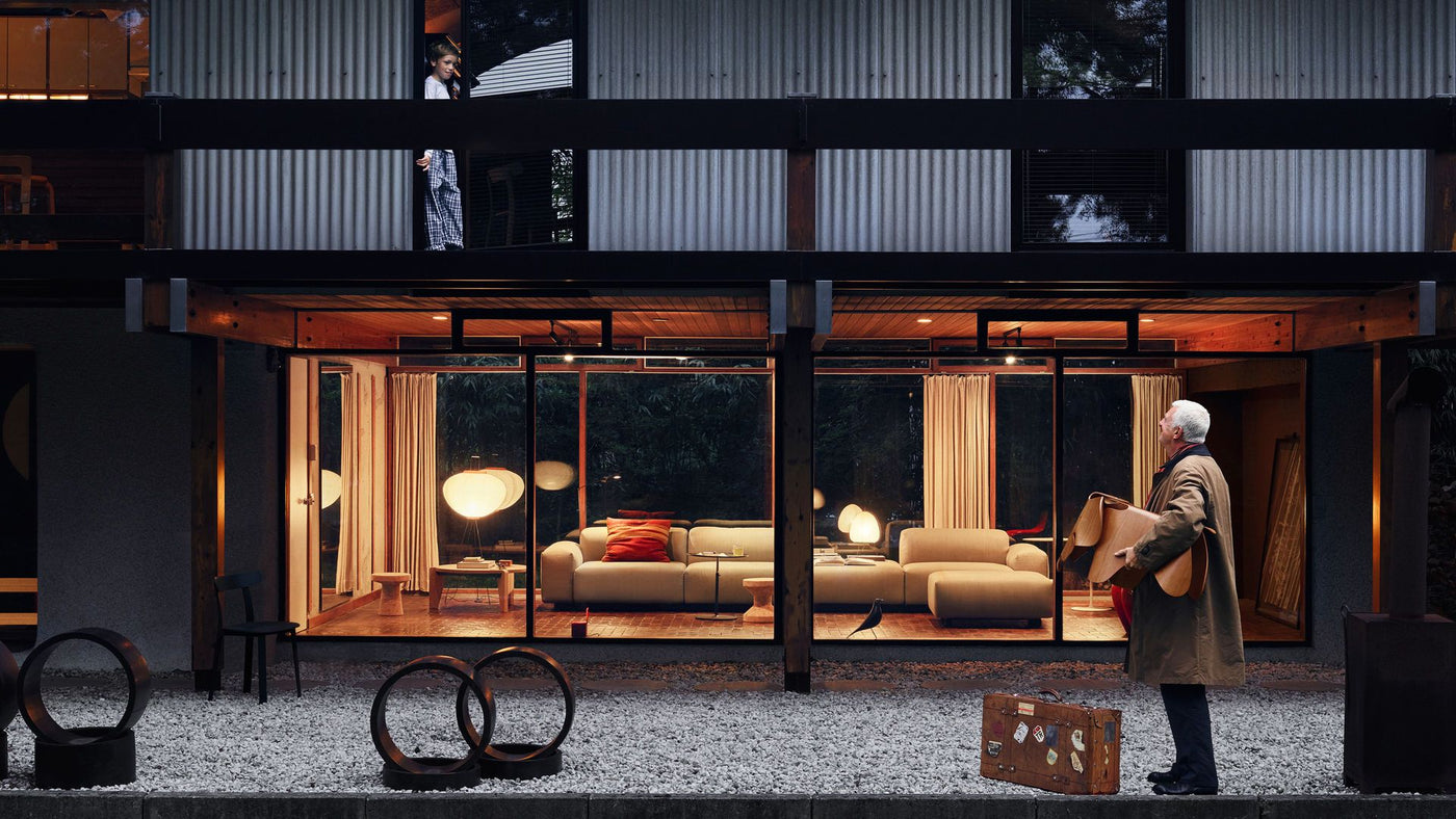 Lampadaire Akari 10A — ambiance Vitra