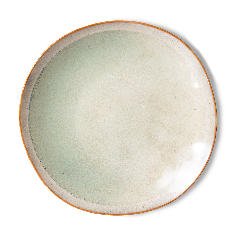 Assiettes d'entrée 70s Ceramics (Set de 2)
