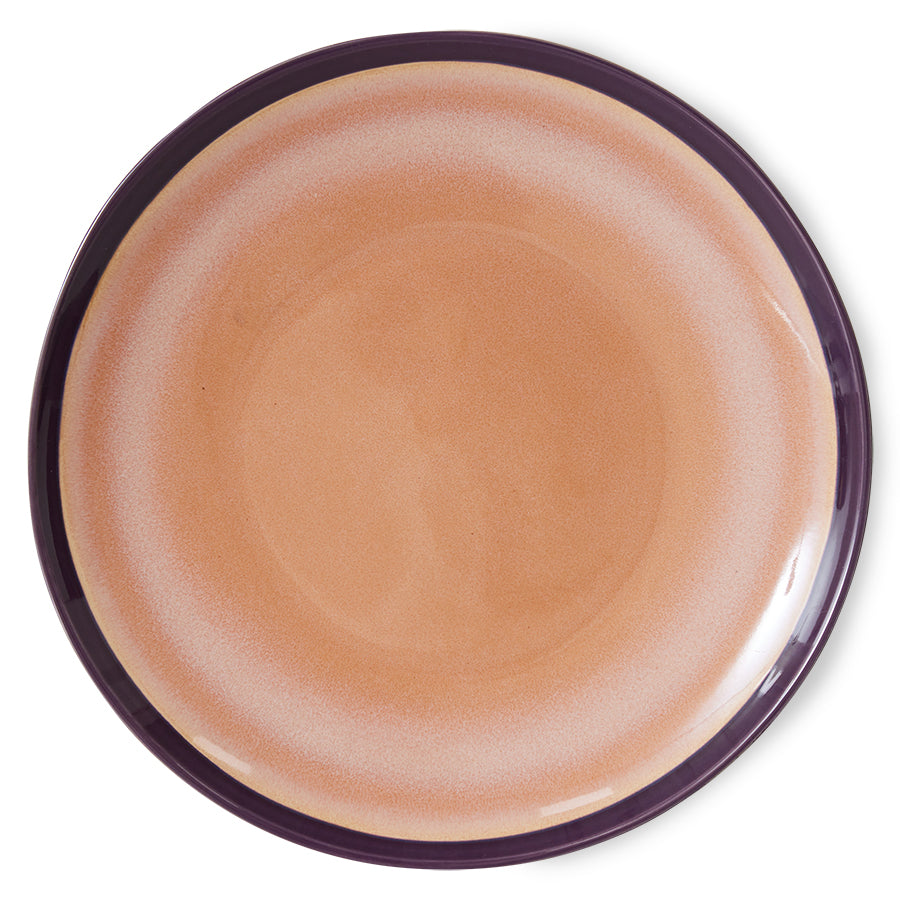 Assiettes plat 70s Ceramics (Set de 2)