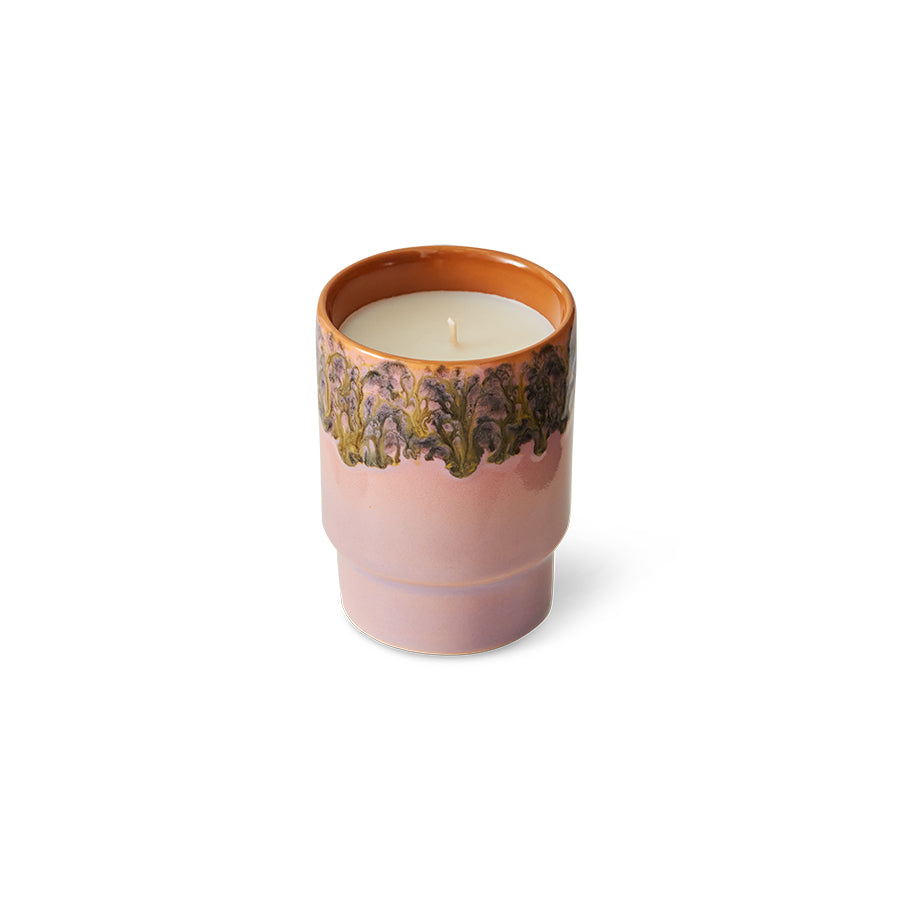 Petite bougie parfumée 70s Ceramics