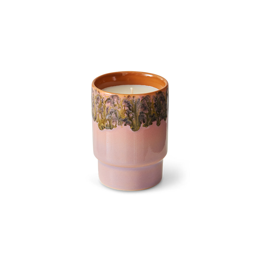 Petite bougie parfumée 70s Ceramics