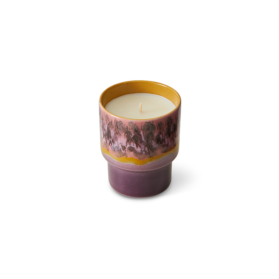 Petite bougie parfumée 70s Ceramics