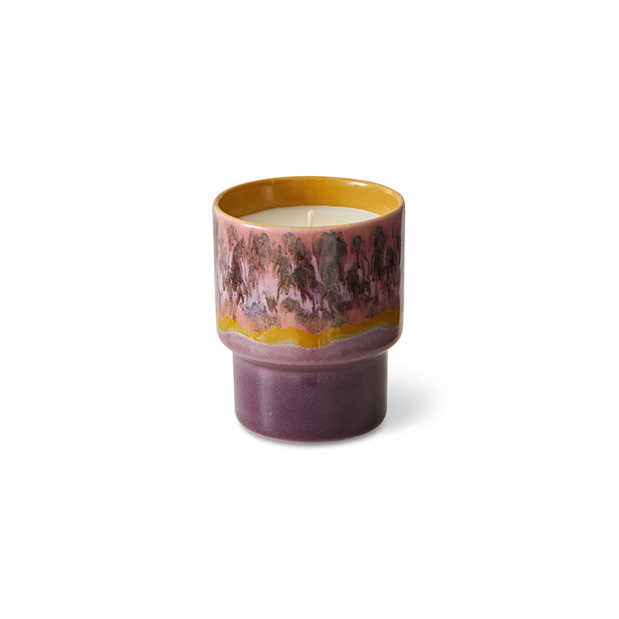 Petite bougie parfumée 70s Ceramics
