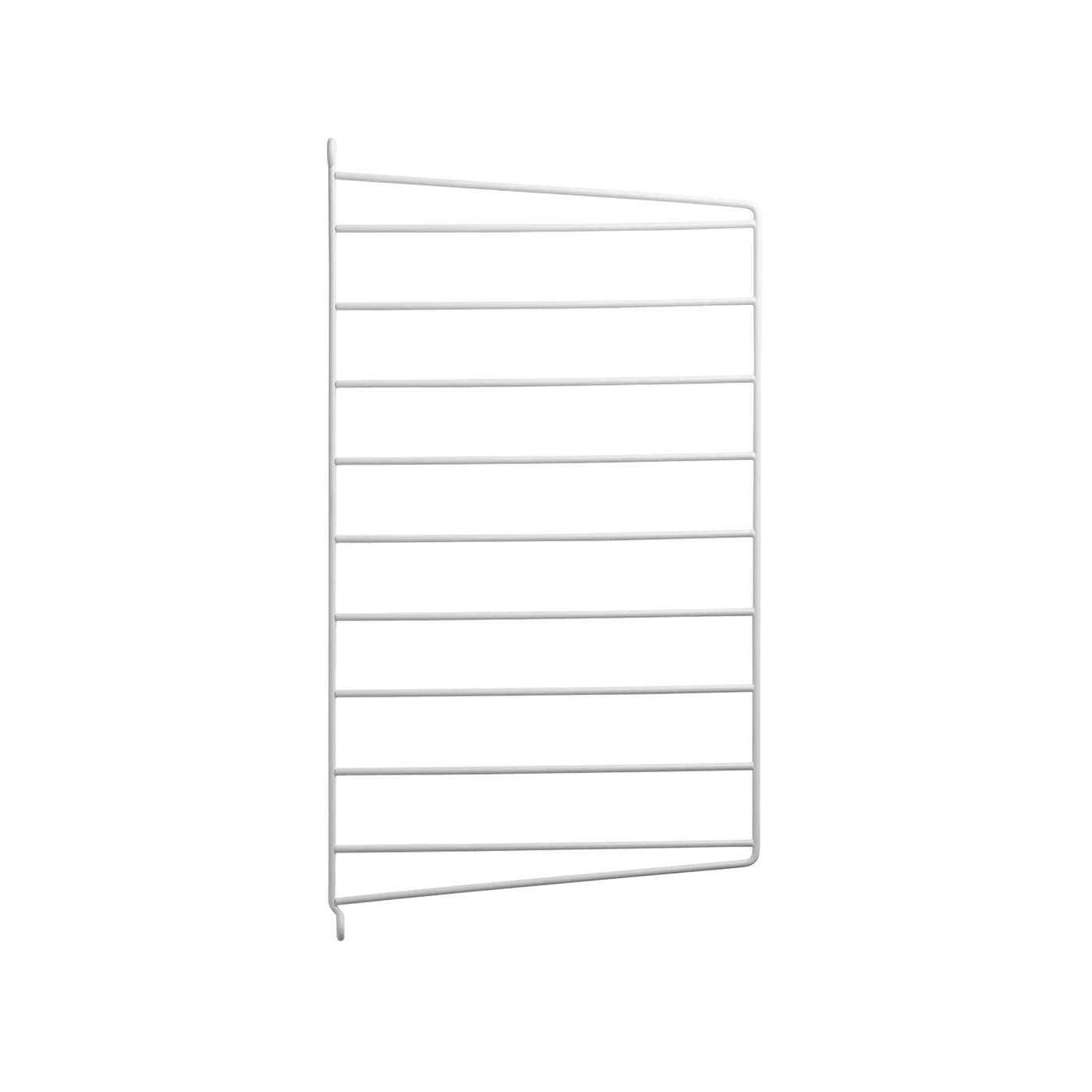 Montant mural String System — Blanc · H 50 × P 30 cm · Lot de 2